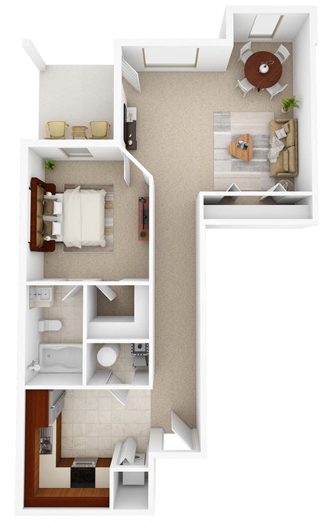 3801 So. Water Tower Place 1-3 Beds Apartment for Rent - Photo Gallery 40